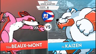 RoA PR #20  - LQ - TKM Beaux Mont (Maypul/Orcane) VS PA Kaizen (Etalus)