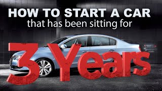 💡 How To Start a Car That Has Been Sitting For 3 Years. VW Passat B6