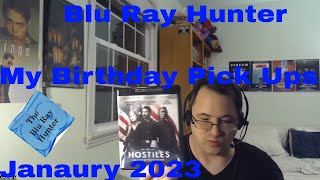 Blu Ray Hunter| My Birthday| Pick Ups| January 2024