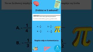 ZROBISZ W 5 SEKUND? #e8 #egzamin8klasisty #matematyka