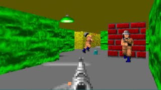 Wolfenstein 3D - Episode 9, Floor 1 - 100%