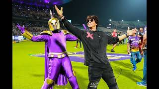 Shah Rukh Khan at Eden Gardens💜💛| kkrvsrcb|AMS Pics