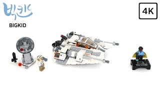 LEGO Star Wars 75259 Snowspeeder – 20th Anniversary Edition - Lego Speed Build 4K