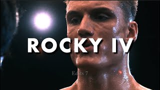 Rocky Balboa Vs Ivan Drago 4k Edit Rocky IV