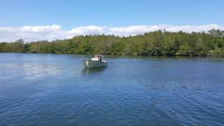 Willy Roberts slo-poke 15 ft Flats boat