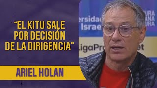 ARIEL #HOLAN HABLÓ SOBRE LA SALIDA DE #DÍAZ Y LA VICTORIA ANTE #IMBABURA  I  LIGAPRO2024