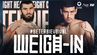 Artur Beterbiev Vs Dmitry Bivol | WEIGH-IN