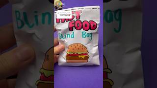 Fast Food Blind Bag🍔🍟 #shorts #kaddiartandcraft #diy #blindbag #papercrafts #squishy #asmr