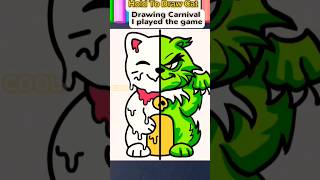 🔅 Pencil to draw a cat and I played the 🎮 game | part 2 |#cat #video #reels #shorts #games @ogharts