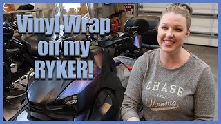 DIY Vinyl Wrap on my Can-Am Ryker! My Top Tips and Tricks