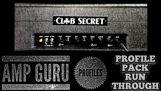 Amp Guru Profiles: "Club Secret 23" (Run-Through) #ampguruprofiles #monomyth #headfirstamplification