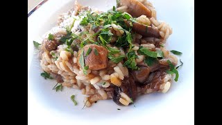 РИЗОТТО С ГРИБАМИ // RISOTTO WITH MUSHROOMS