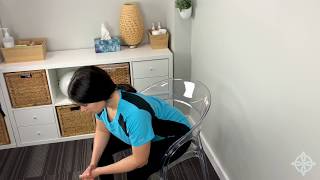 Seated Tripod Position for Shortness of Breath - Covid Physical Therapy - Exercise