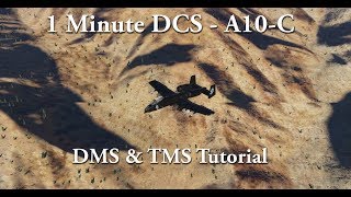 1 Minute DCS - A10C - DMS & TMS Tutorial