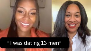 She dated 13 men at once!