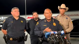 Media Briefing: Multi-Agency Officer-Involved Shooting in Oak Ridge, Texas I Houston Police