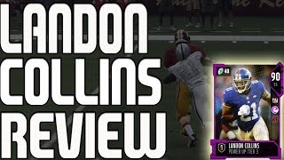 90 POWER UP TIER 3 LANDON COLLINS REVIEW | MADDEN 18 ULTIMATE TEAM PLAYER REVIEW