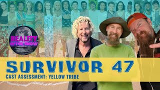 Survivor 47 Yellow Tribe Cast Assessment with Mike Gabler