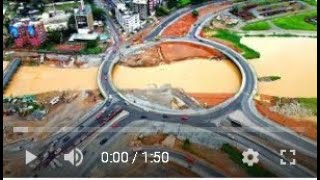 inondation à abidjan /carrefour de l'indénié état des lieux