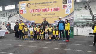 Toàn Cảnh giải bóng đá tranh cúp CFF  mùa xuân 2019