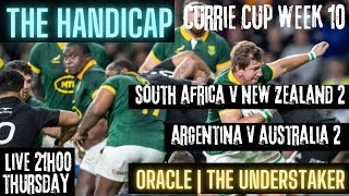 Rugby Championship Week 4, Currie Cup Week 10 Preview