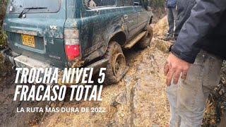 Trocha nivel 5. El aprendiz de subida, lloviendo. TRAILER