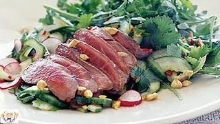 Oriental steak salad