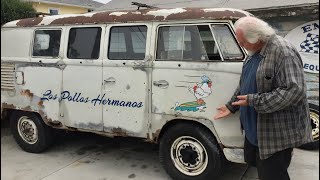 1963 VW “Chicken Bus” motor runs!!