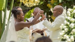 All White Wedding : Rachel + John Beautiful Kenyan Wedding