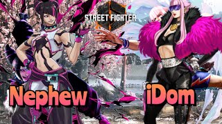 [SF6] iDom(Manon) vs Nephew(Juri) High Level [Street Fighter 6]