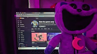 Shadow Lefty's Shout-out Wednesday#7:  @SlateTheGamerPony22 & CatNap plush🐱💜