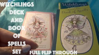 Full Flip Through of The Witchlings Deck & Book Set by Paulina Cassidy. Really Lovely Cards