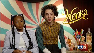 TG5 - Timothée Chalamet and Calah Lane Interview #wonkamovie #wonka