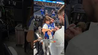 LUKA DONCIC MAKES THIS FAMILY HAPPY 👊 EMOTIONAL #nba #shorts