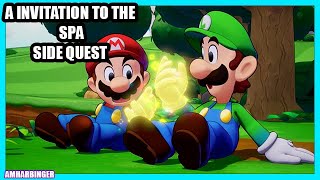 Mario & Luigi Brothership An Invitation to the Spa Side Quest Walkthrough