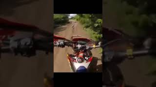 duas moto batem de frente no velocross