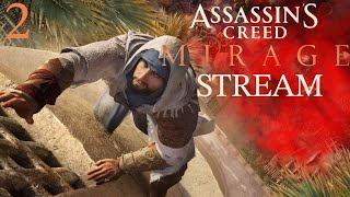 🔴Assassin's Creed Mirage-Walkthrough Gameplay Stream!-Part 2.1