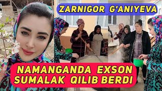 ZARA GANIYEVA NAMANGANDA EXSON SUMALAK TARQATDI