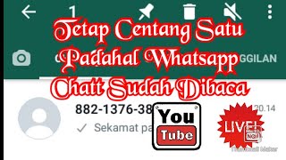 Cara Menghilangkan Centang Biru di Whatsapp