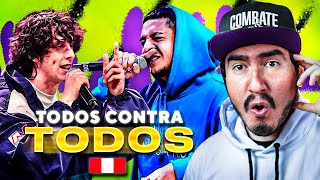 LAS MEJORES RIMAS DE PERÚ (COMBATE FREESTYLE PERÚ) | REACCIÓN