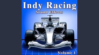 Internal Mic in Cart Indy Car Racing Through Gears up to Speed Around the Track, Then Slows...