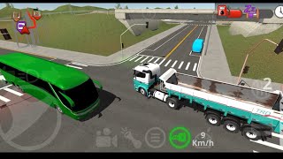 the road driver || truck and bus simulator #1 || android gameplay