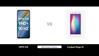 A Detailed Comparison of OPPO K10 VS Coolpad Mega 5C | My Smart Choice