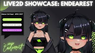 【 VTUBER LIVE2D SHOWCASE 】-  Endearest (DEBUT 3RD SEPT - 8PM CEST)