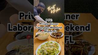 Private Dinner! Labor Day Weekend #culinary #dinner #cooking #grill #foodie #food #foodies #dessert