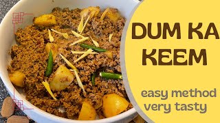 Dum ka keema recipe | Dum ka qeema @KML_KITCHEN