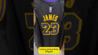 "Scoring Big on a Budget: DHgate Basketball Jerseys Unboxing!" Lebron james laker jersey