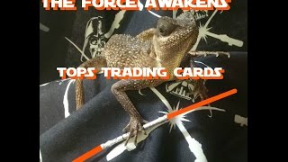 STAR WARS THE FORCE AWAKENS TOPS trading cards blind bag