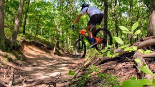 Shredding Glacier Ridge Mountain Bike Trails