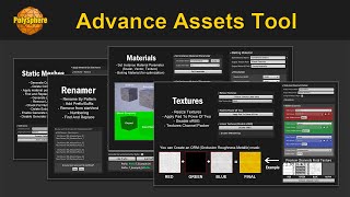 [UE] Advanced Assets Tool - Showcase